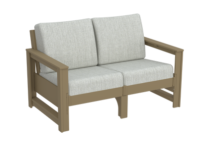 Modern Outdoor Loveseat