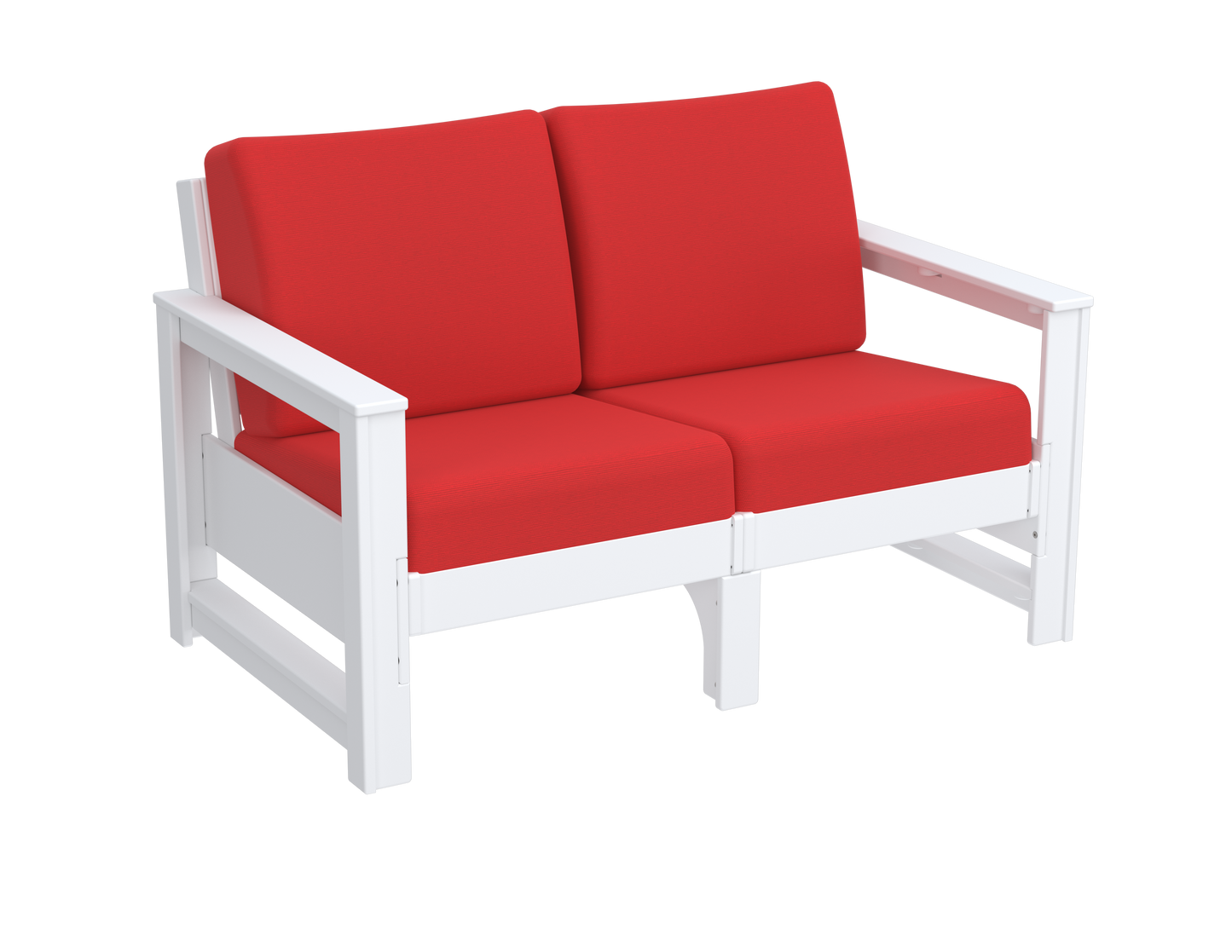 Modern Outdoor Loveseat