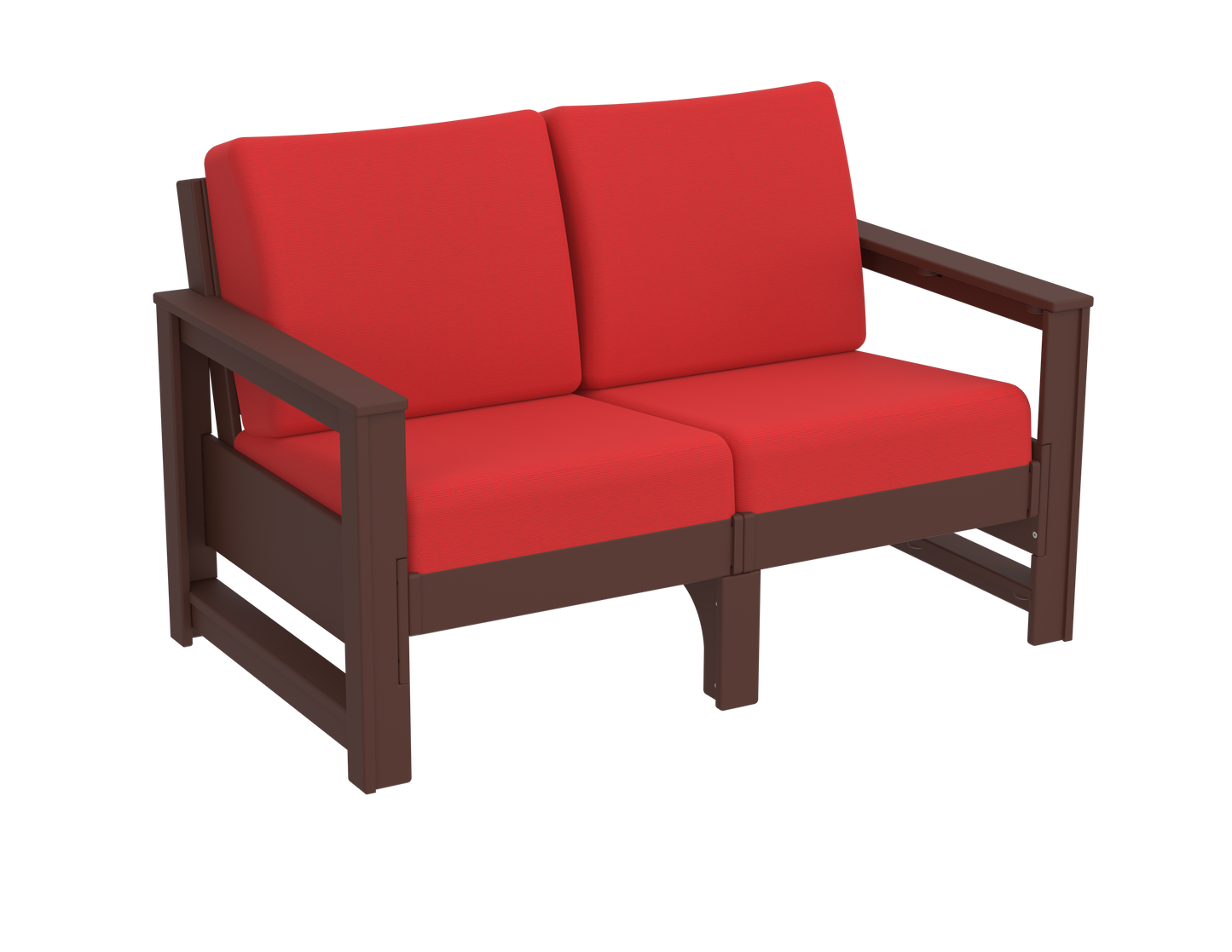 Modern Outdoor Loveseat