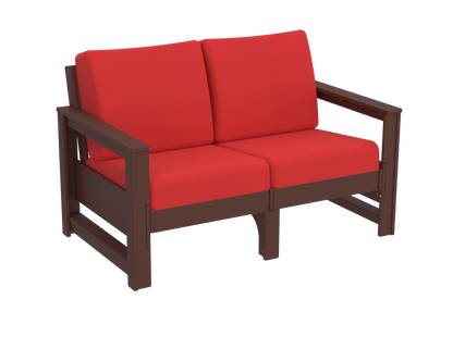 Modern Outdoor Loveseat
