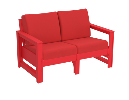 Modern Outdoor Loveseat