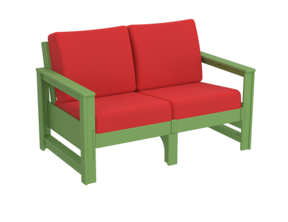 Modern Outdoor Loveseat