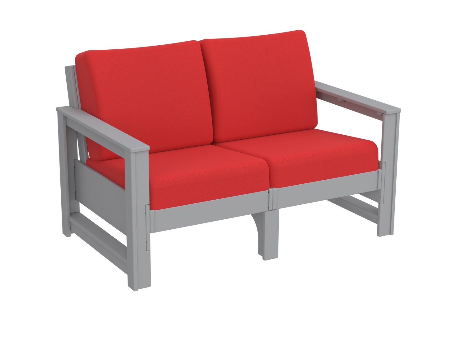 Modern Outdoor Loveseat