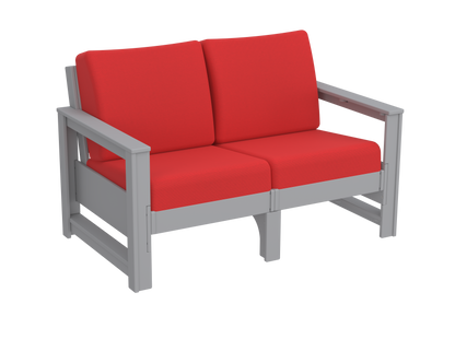 Modern Outdoor Loveseat