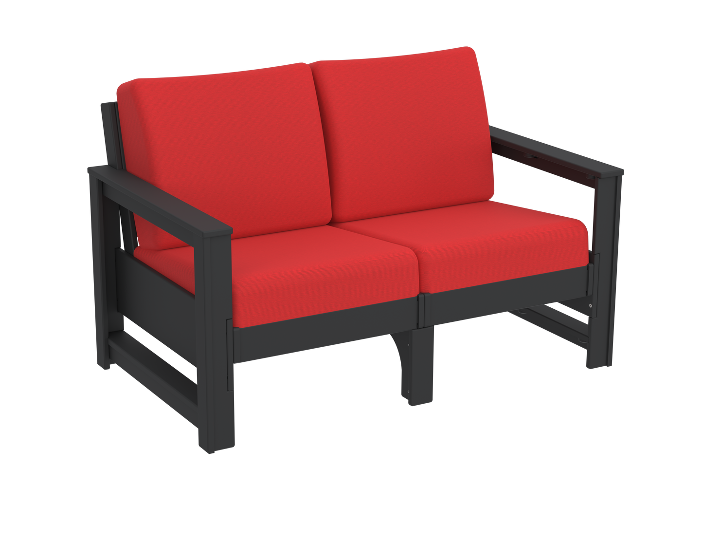 Modern Outdoor Loveseat
