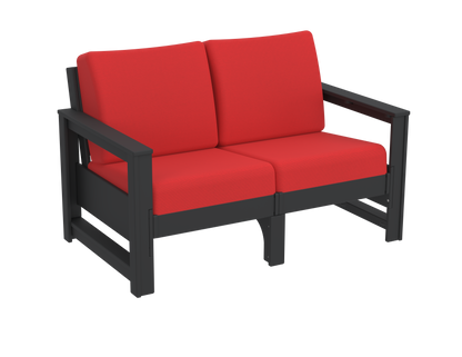Modern Outdoor Loveseat
