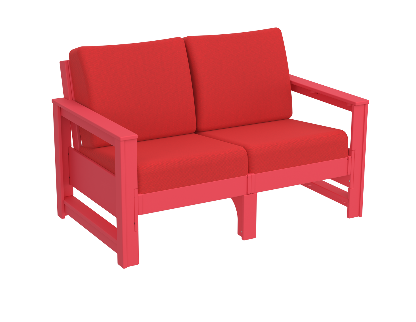 Modern Outdoor Loveseat