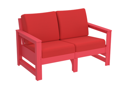 Modern Outdoor Loveseat