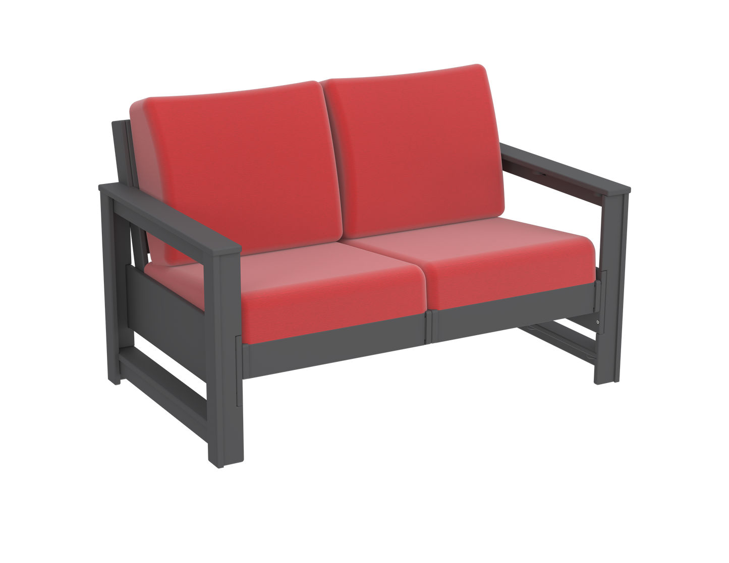 Modern Outdoor Loveseat