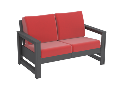 Modern Outdoor Loveseat