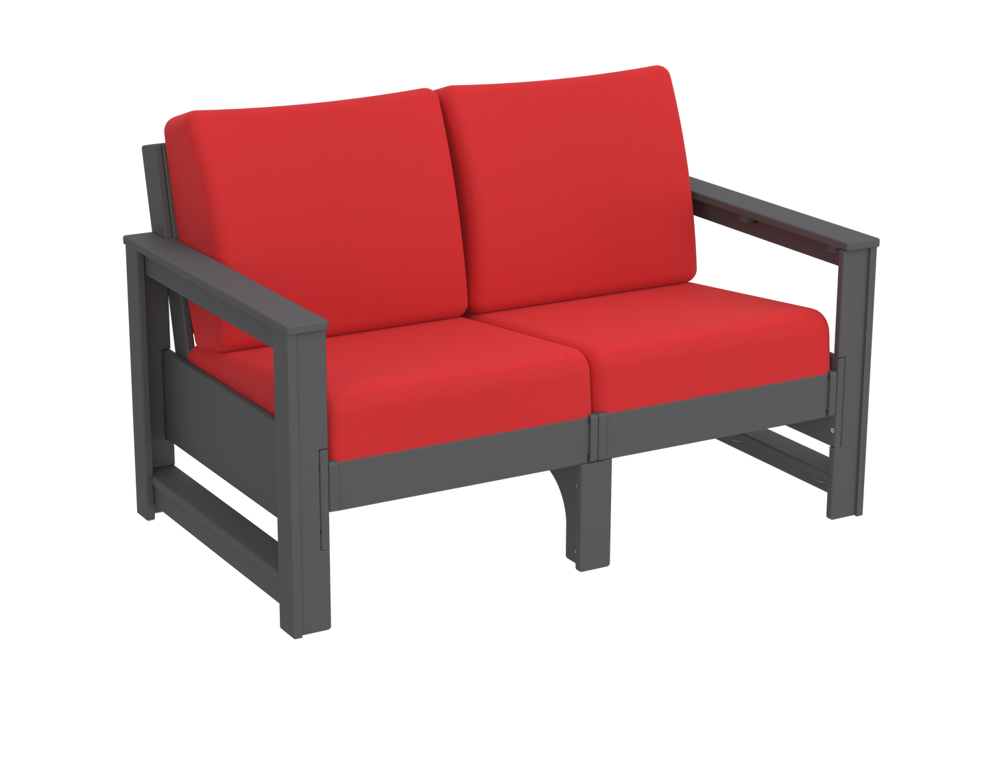 Modern Outdoor Loveseat