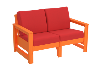 Modern Outdoor Loveseat