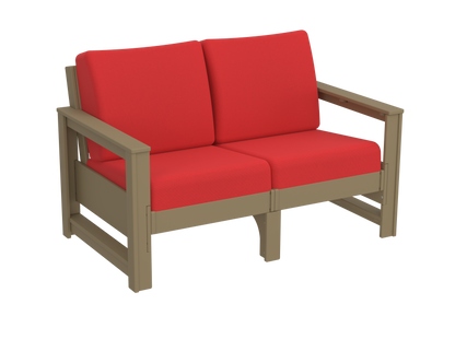 Modern Outdoor Loveseat