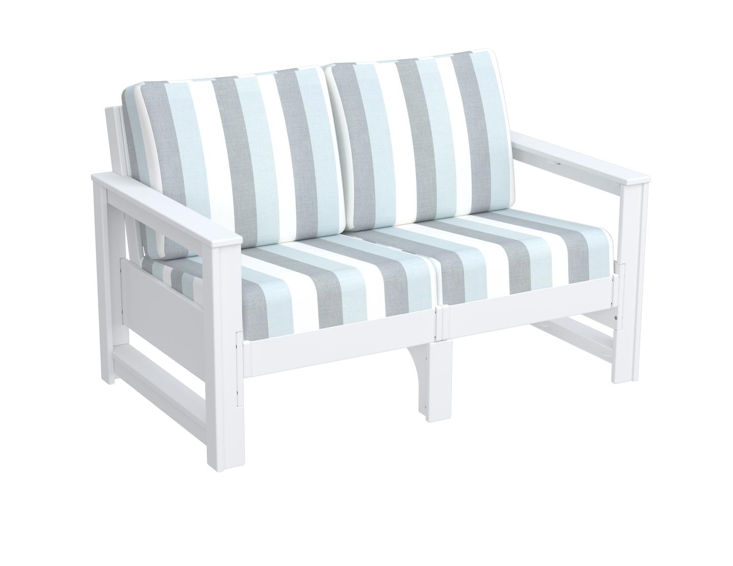 Modern Outdoor Loveseat