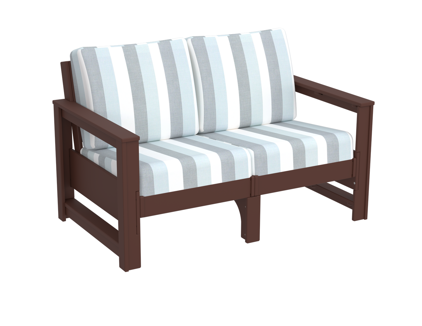 Modern Outdoor Loveseat
