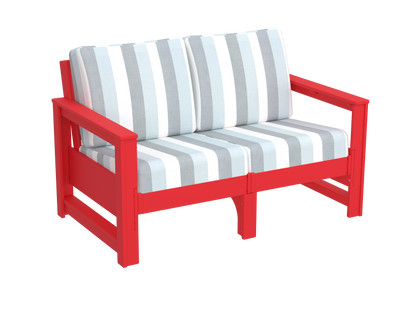 Modern Outdoor Loveseat