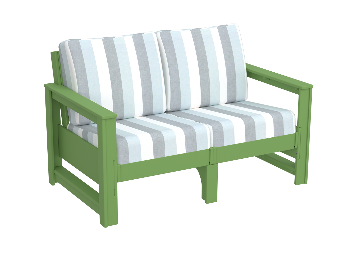 Modern Outdoor Loveseat