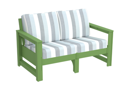 Modern Outdoor Loveseat