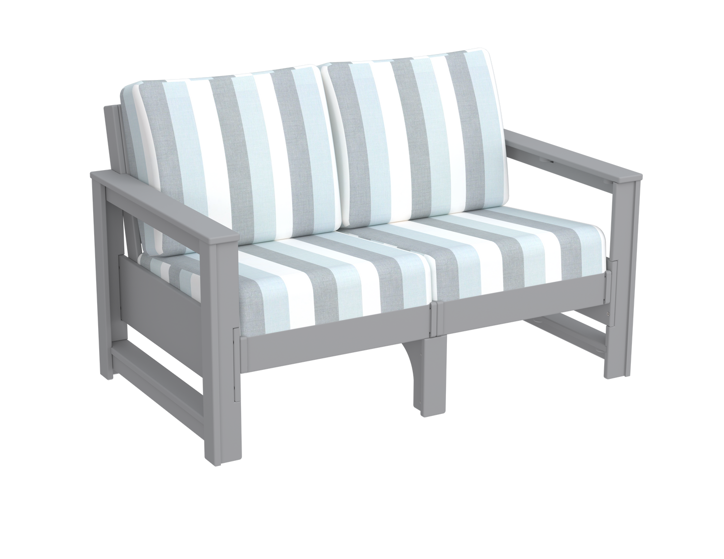 Modern Outdoor Loveseat