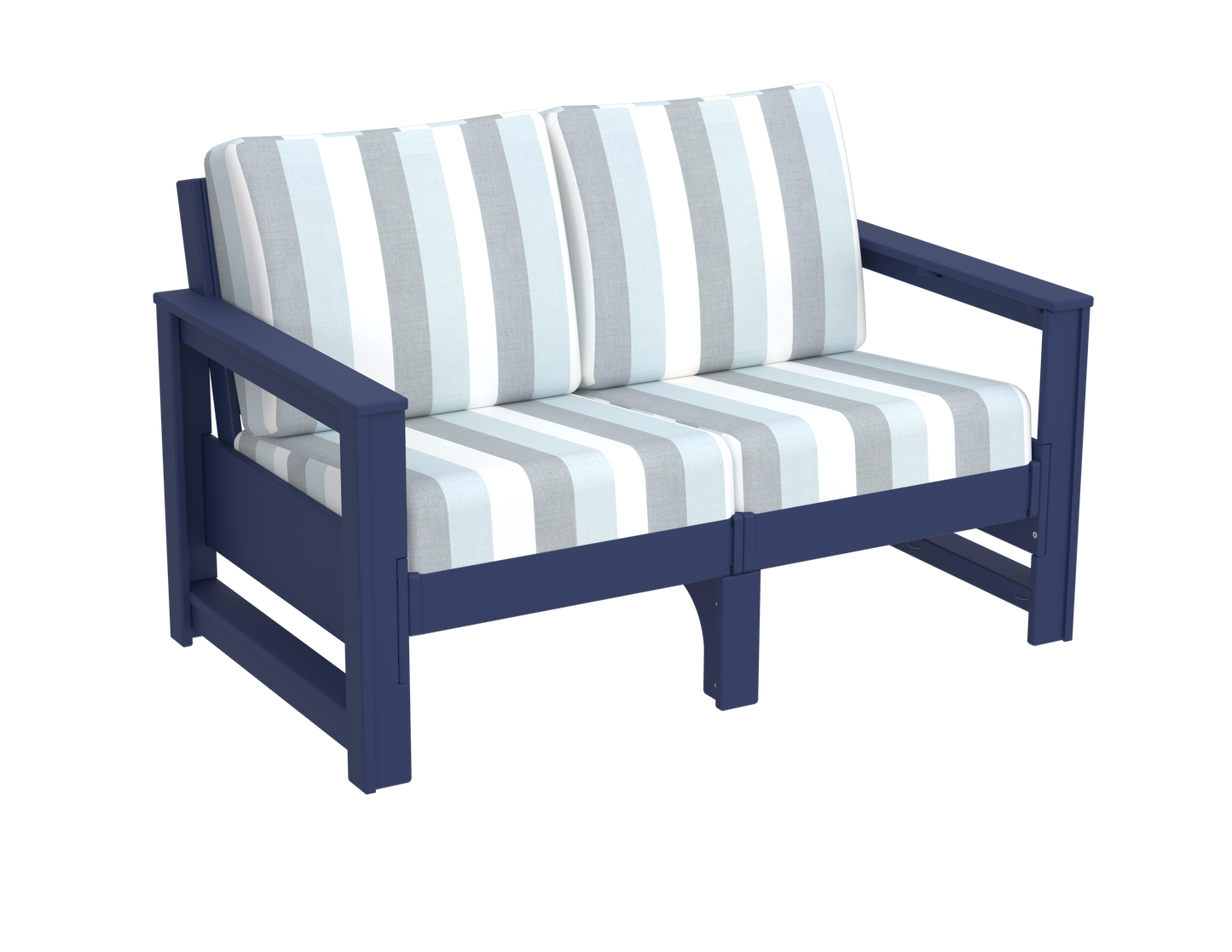 Modern Outdoor Loveseat