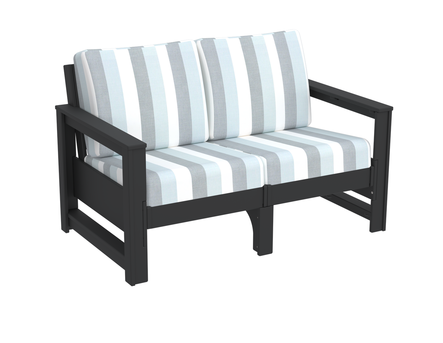 Modern Outdoor Loveseat