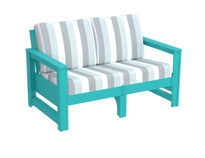 Modern Outdoor Loveseat
