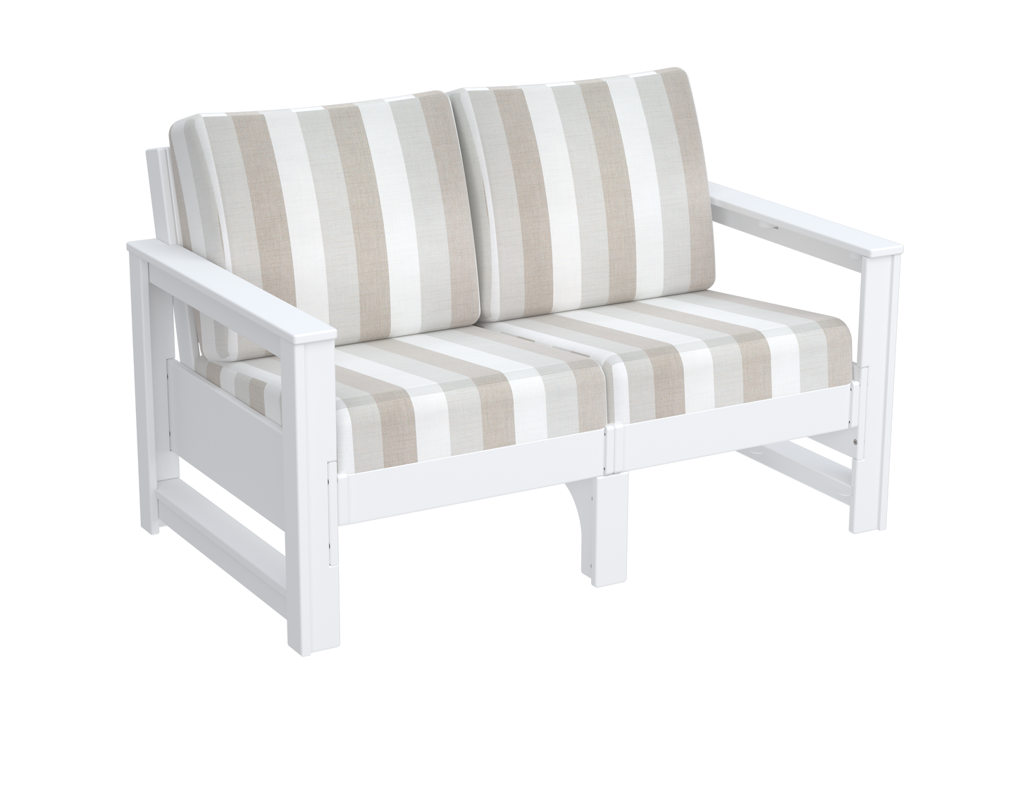 Modern Outdoor Loveseat