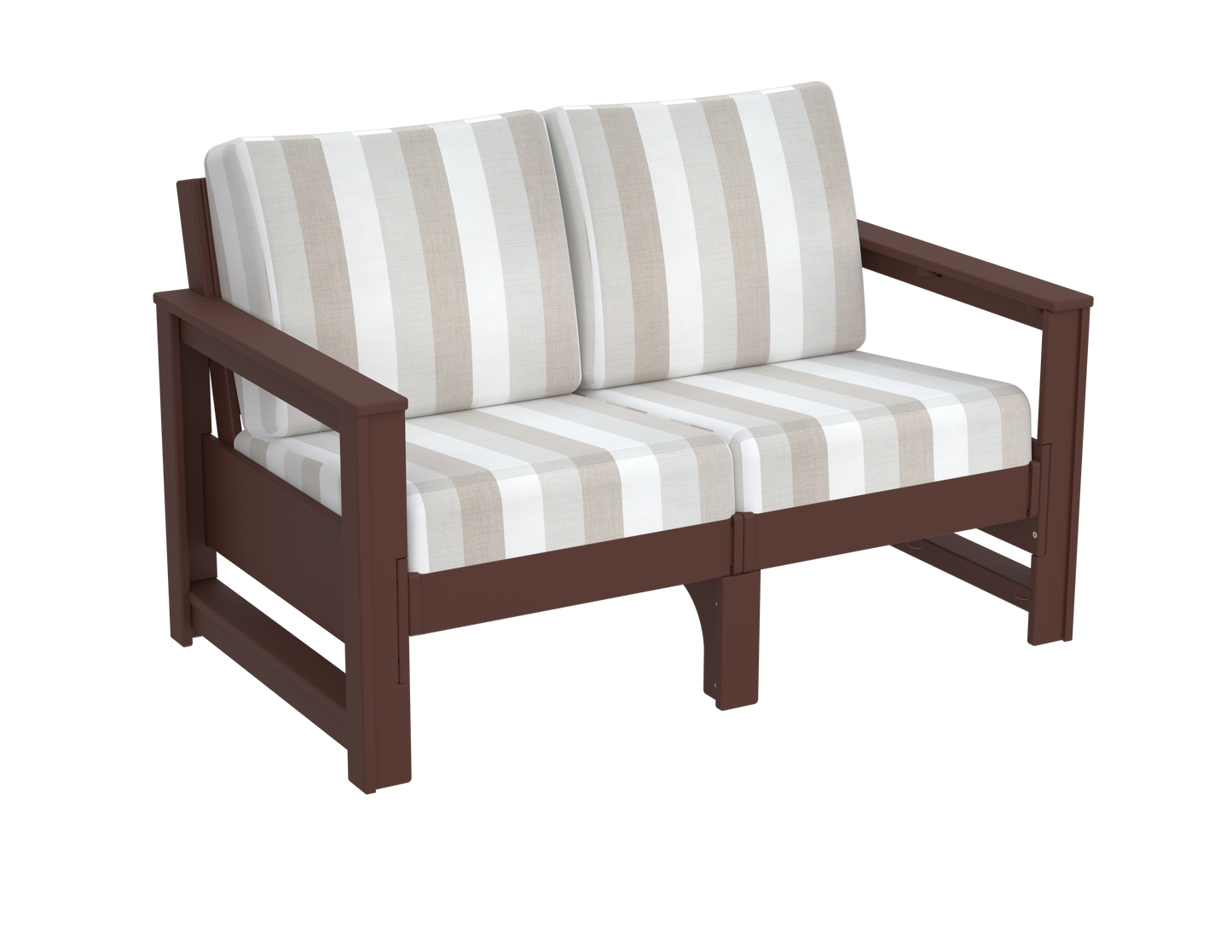 Modern Outdoor Loveseat