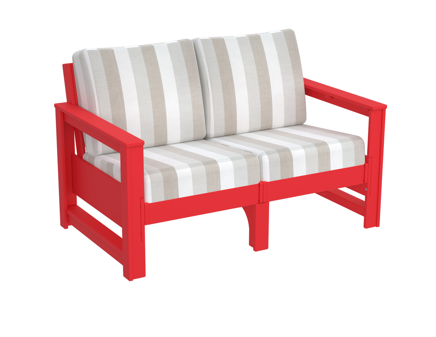 Modern Outdoor Loveseat