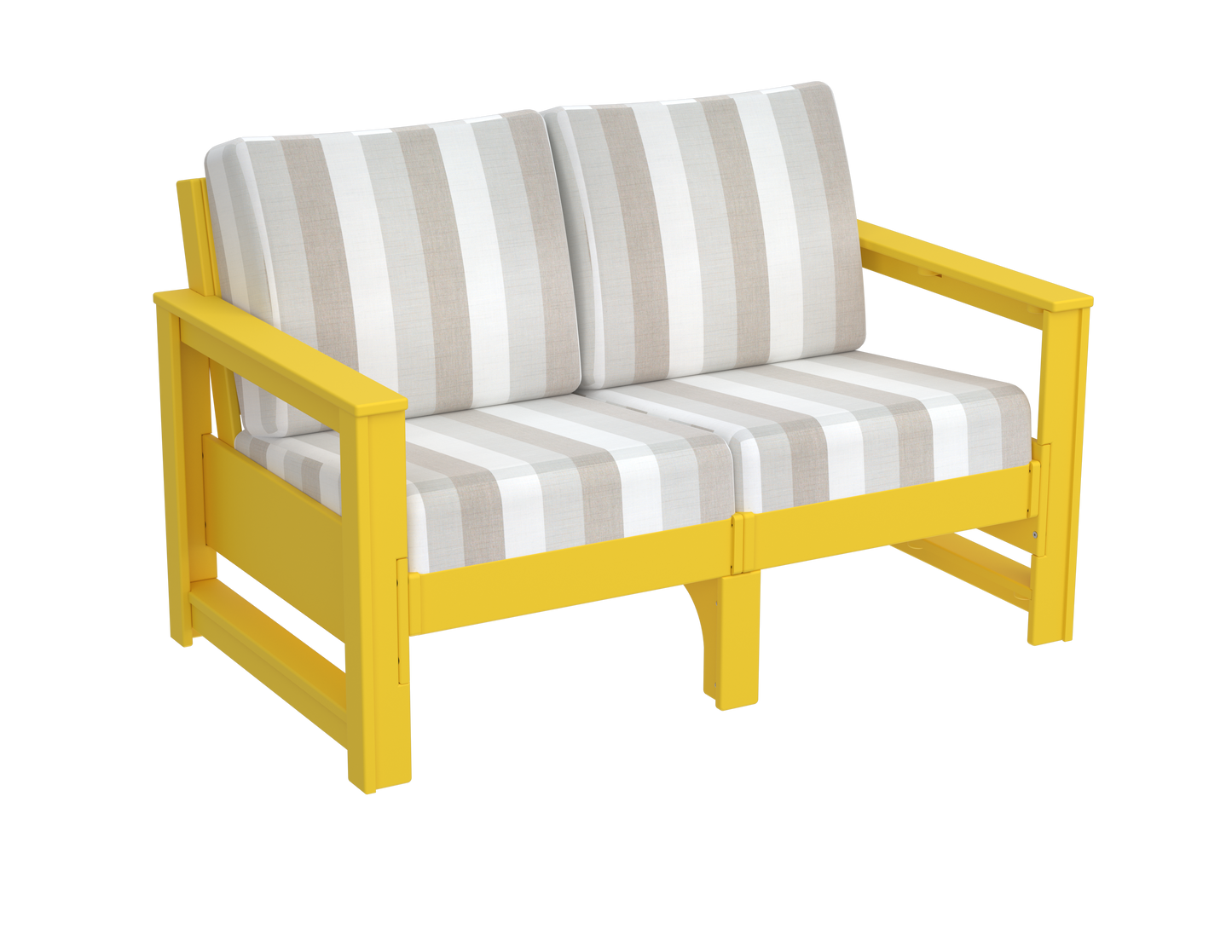 Modern Outdoor Loveseat