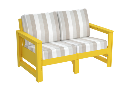 Modern Outdoor Loveseat