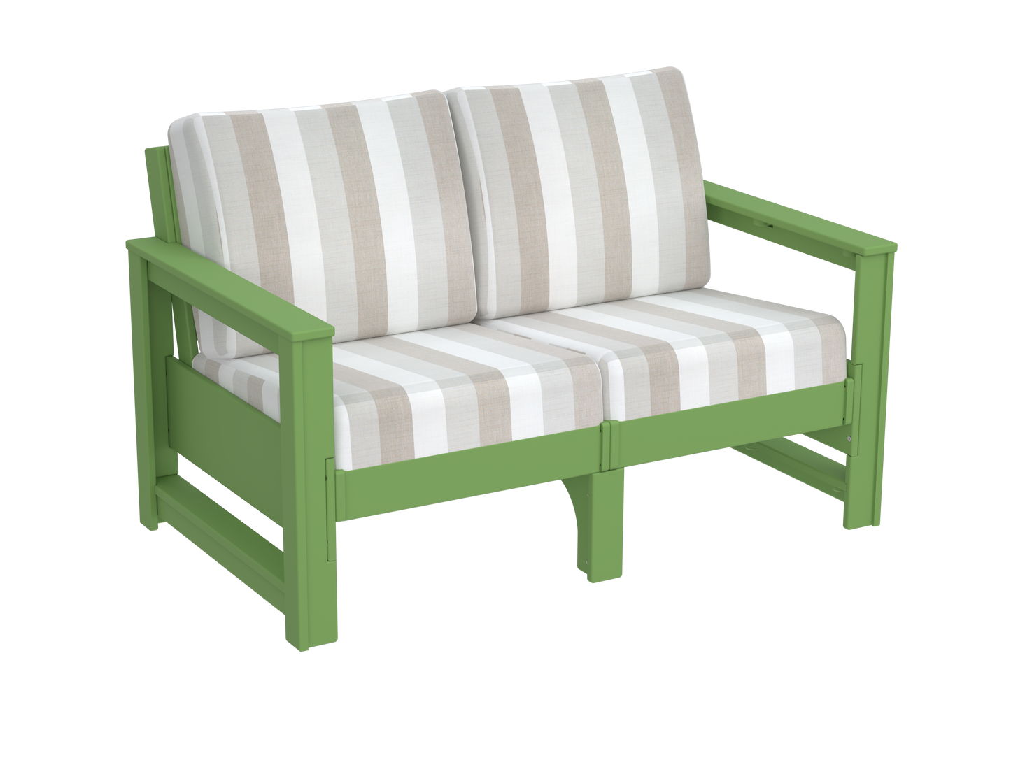 Modern Outdoor Loveseat