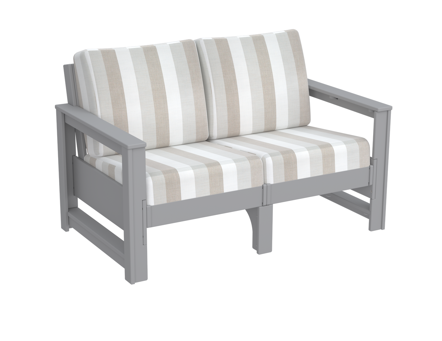 Modern Outdoor Loveseat