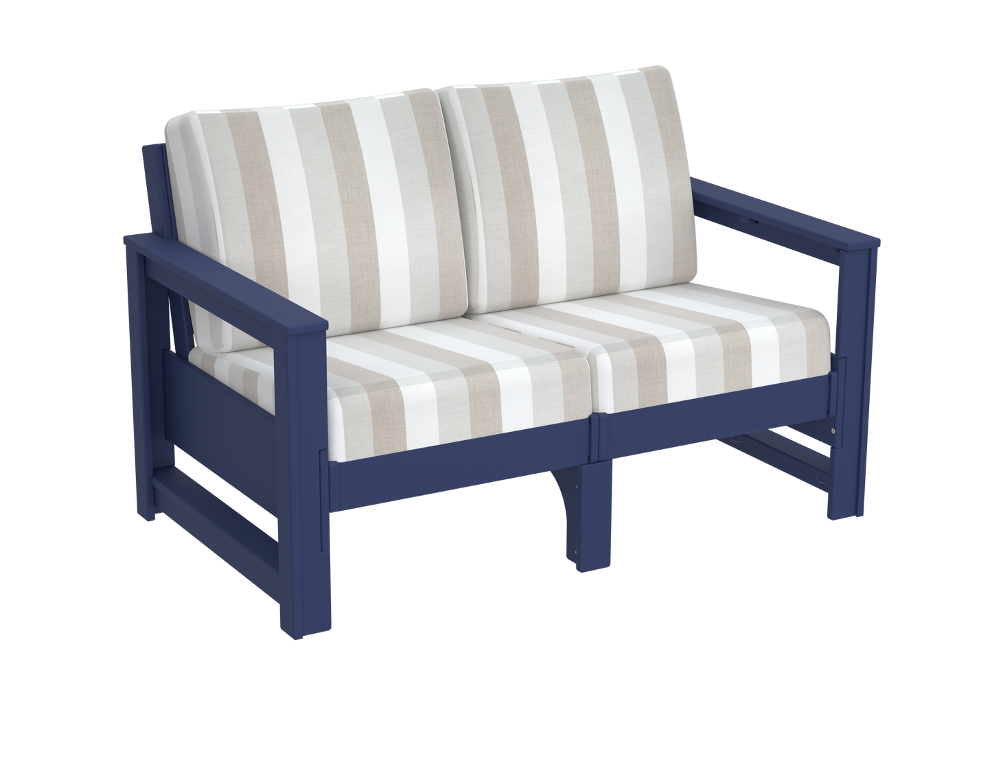 Modern Outdoor Loveseat
