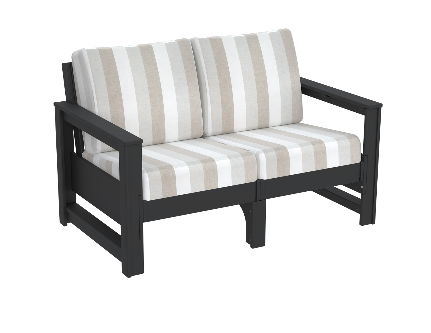 Modern Outdoor Loveseat