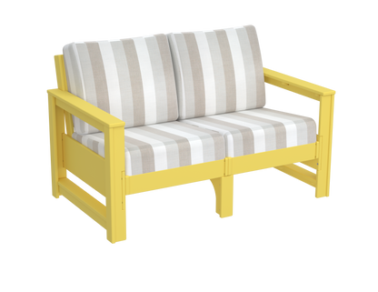 Modern Outdoor Loveseat