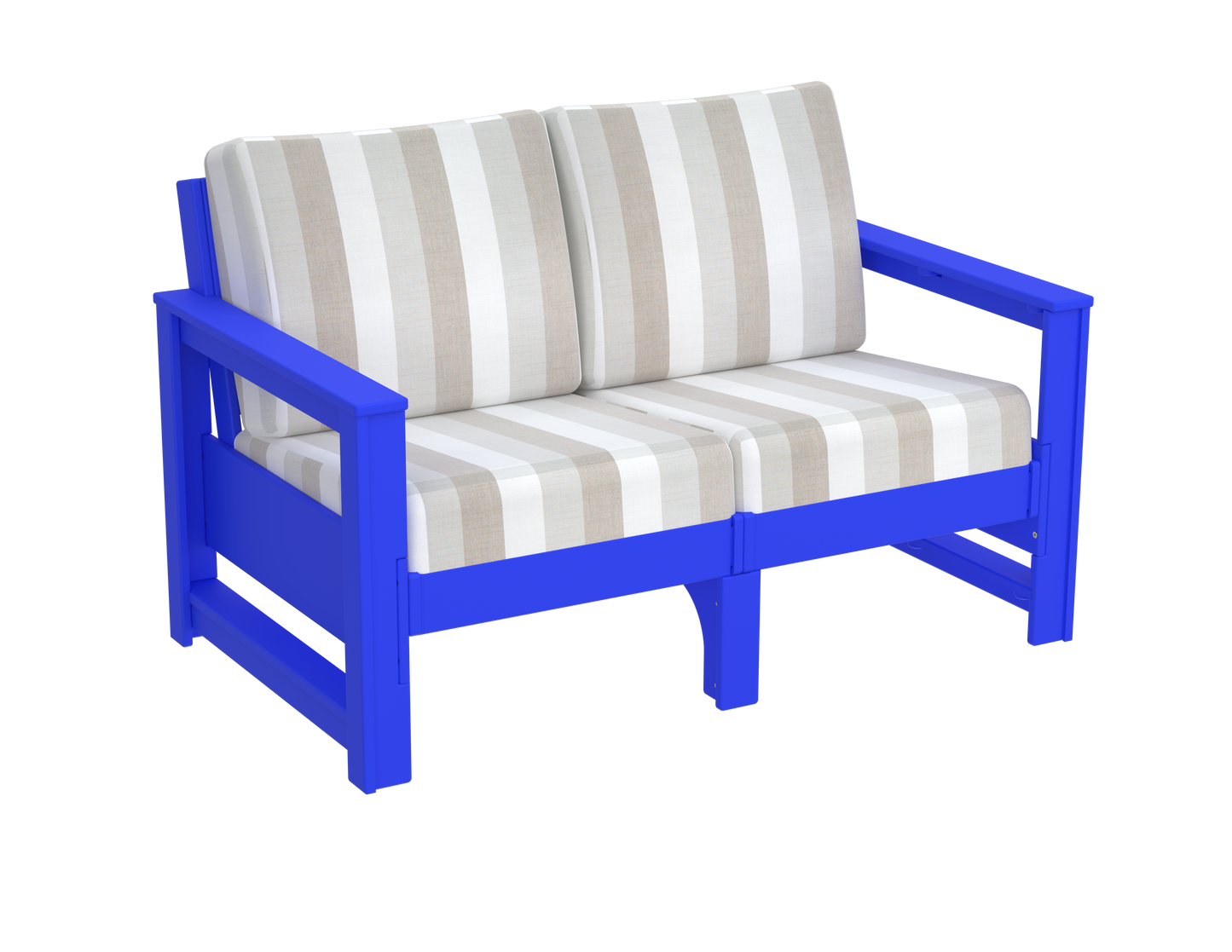Modern Outdoor Loveseat