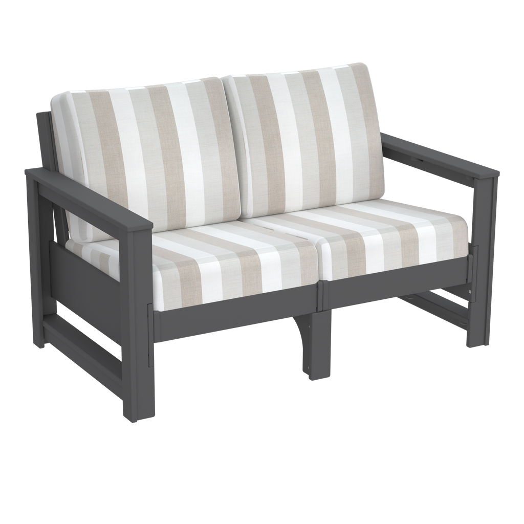 Modern Outdoor Loveseat