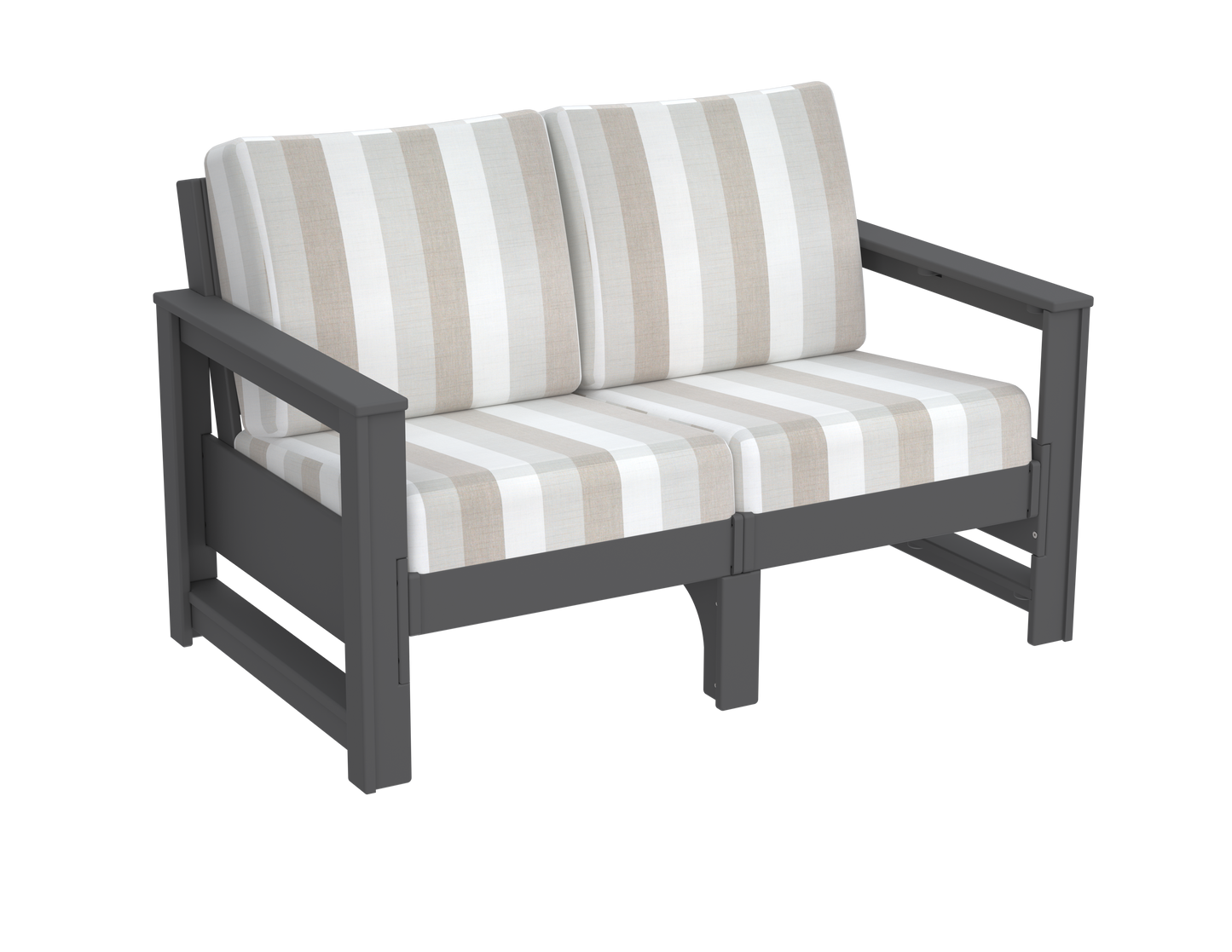 Modern Outdoor Loveseat