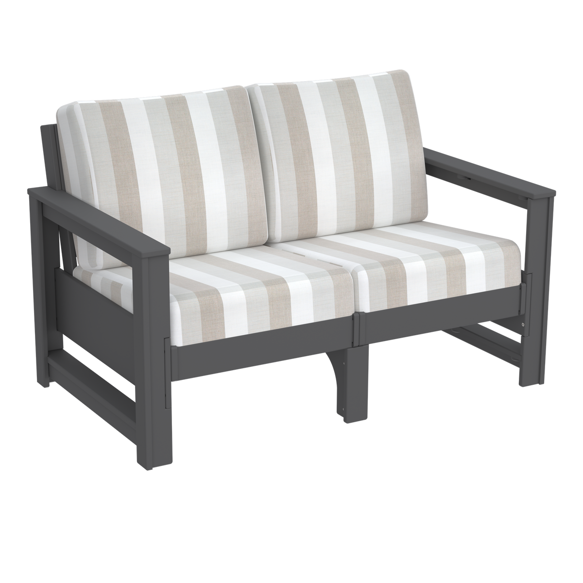 Modern Outdoor Loveseat