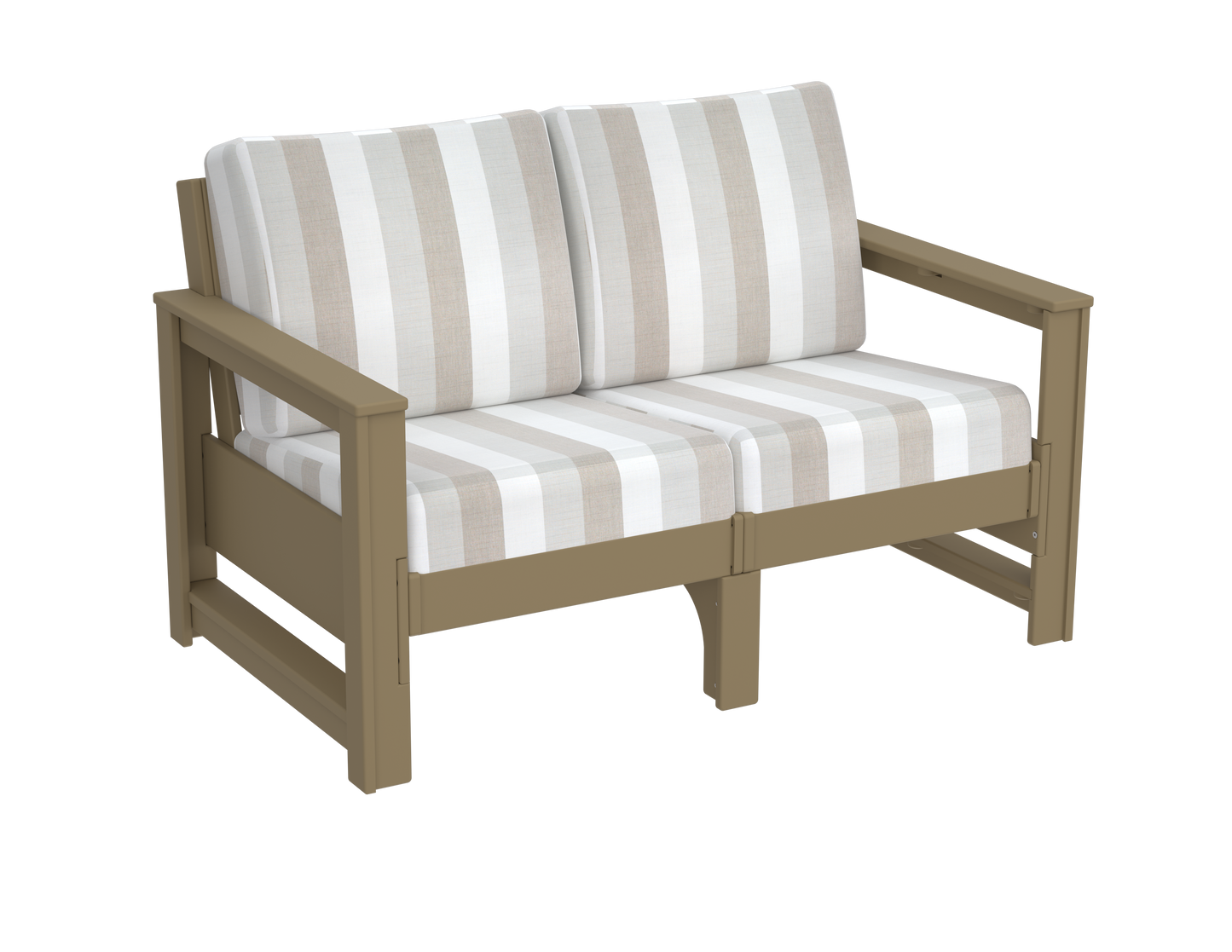 Modern Outdoor Loveseat