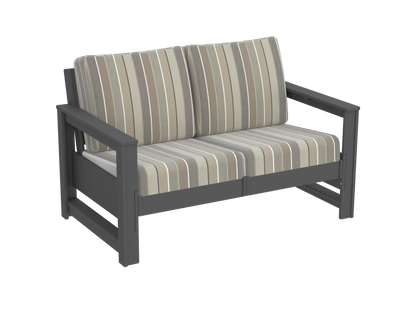 Modern Outdoor Loveseat