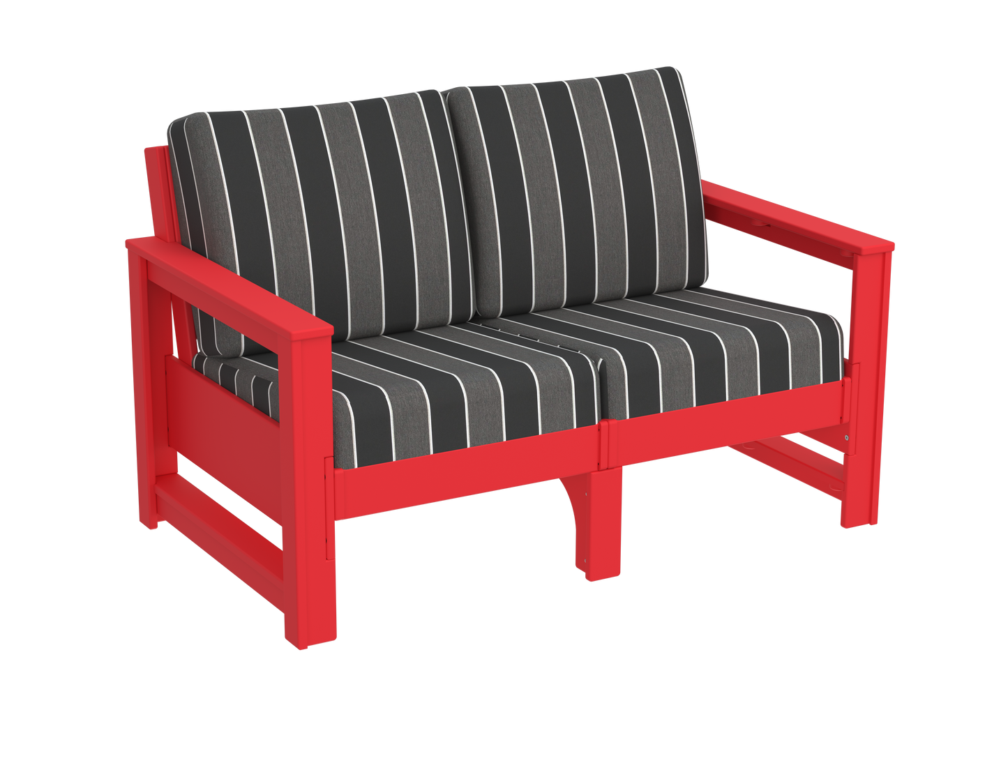 Modern Outdoor Loveseat