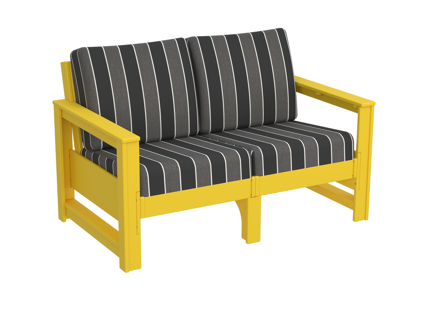Modern Outdoor Loveseat