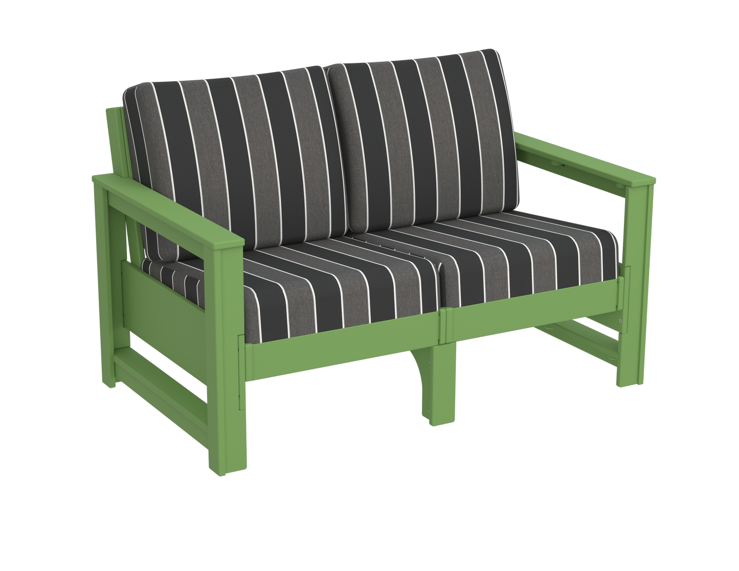 Modern Outdoor Loveseat