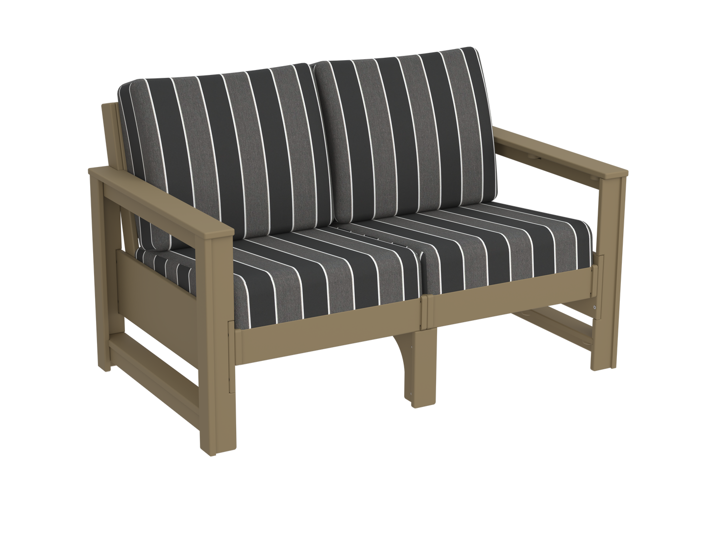 Modern Outdoor Loveseat