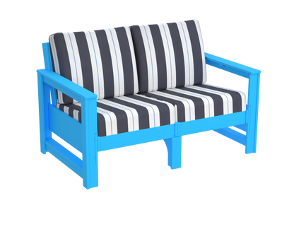 Modern Outdoor Loveseat