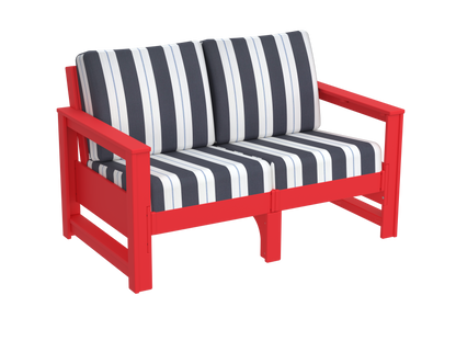 Modern Outdoor Loveseat