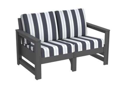 Modern Outdoor Loveseat