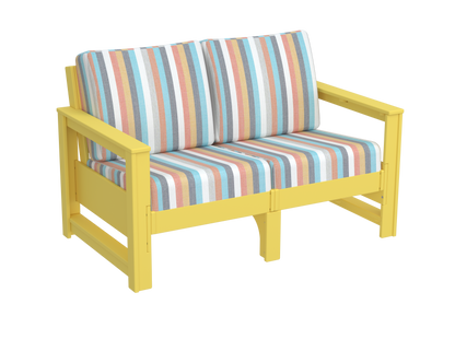 Modern Outdoor Loveseat